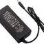 Cargador 29.4V para batería litio 7S sillas ruedas plegables negro