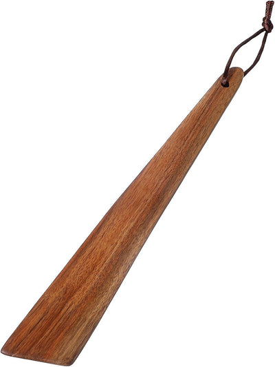 Espátula madera antiadherente 10pulg cocinar voltear