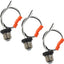 Adaptador enchufe E26 3 Pzas para bombilla LED