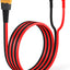 Cable XT60 anillo O 12 AWG estañado para batería RC y solar