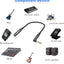 2 Adaptadores TS Macho 1/4pulg a Hembra TS 1/4pulg para Guitarra