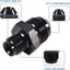 Adaptador rosca invertida 1/2x20 conector aluminio negro