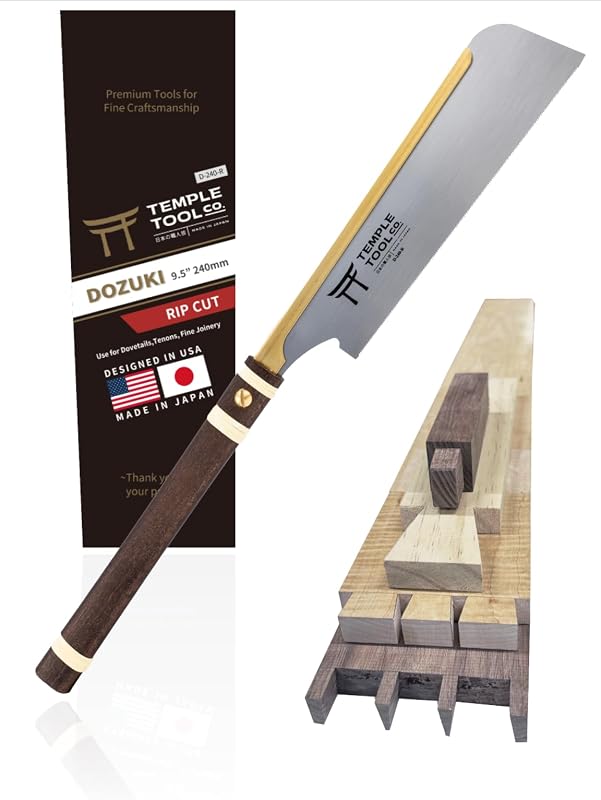 Sierra japonesa corte longitudinal 9.5 para carpintería fina