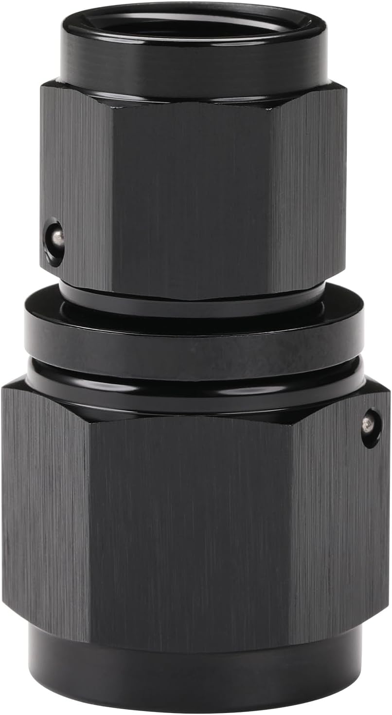 Acoplador aluminio negro 6AN a 8AN