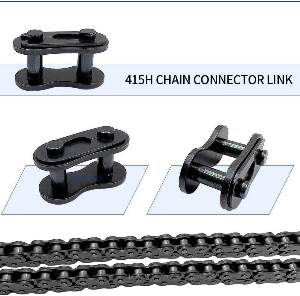 Cadena resistente 415H-110L 10 eslabones motores 2 tiempos