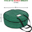 Bolsa almacenamiento corona Navidad 36" resistente asas
