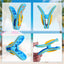 6 Clips Toalla Playa para Silla Plástico Grande