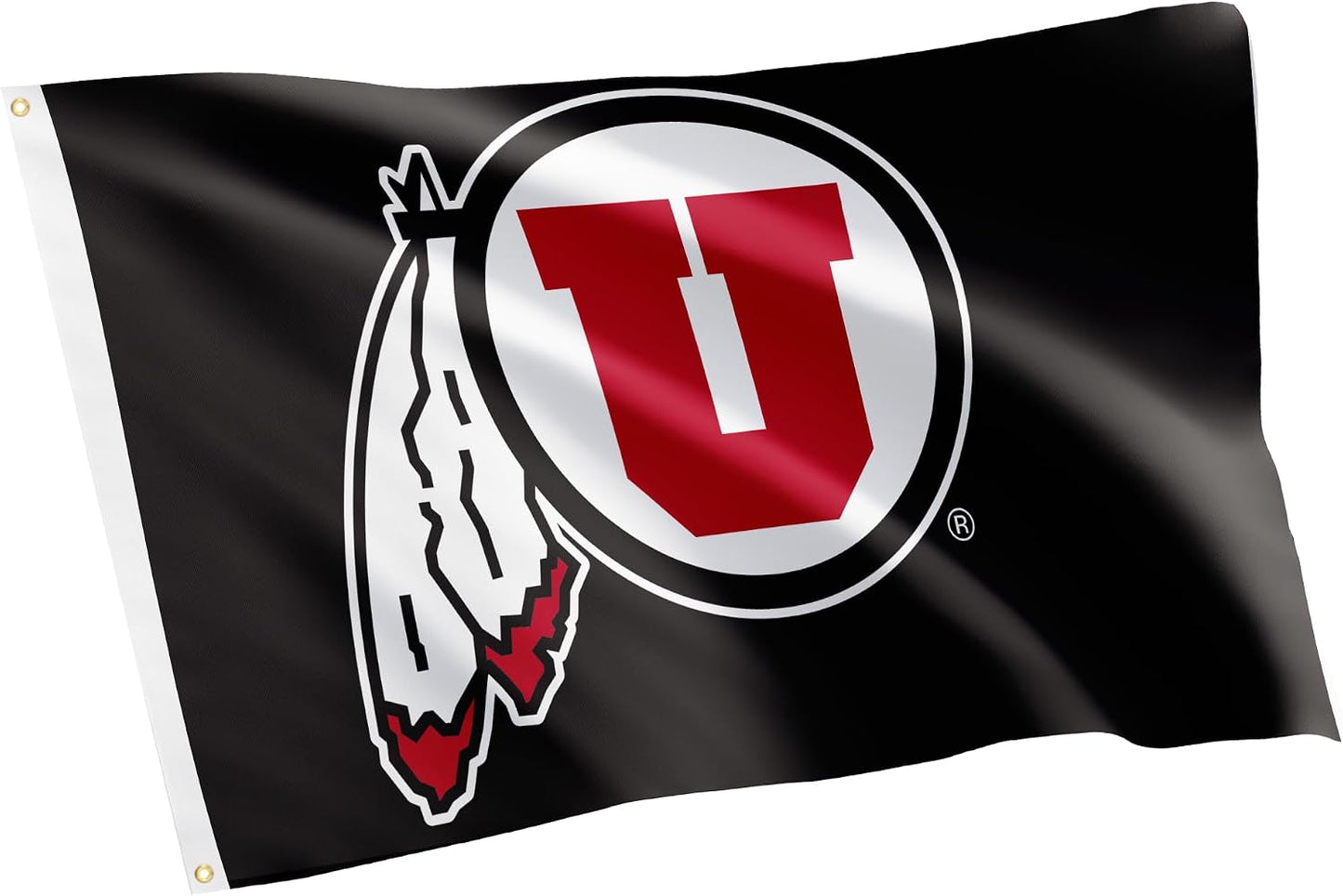 Bandera UT Utes 3x5ft tela poliéster duradera