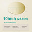Cabezal ducha lluvia acero inox F-oro cepillado