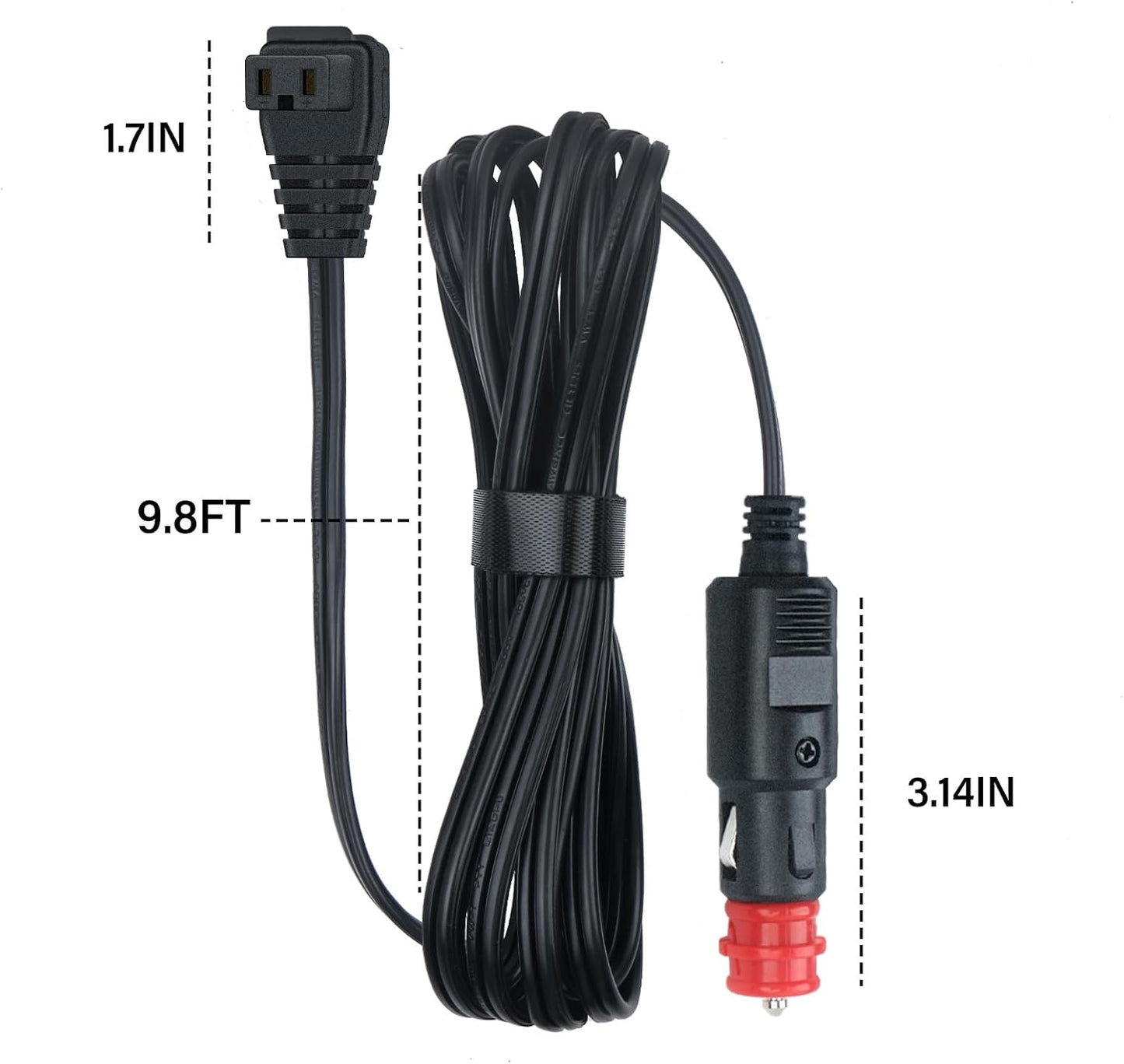 Cable alimentación CC 12V para refrigerador coche comp