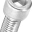 1/2-13 x 1 UNC 304 acero inox Allen Socket Drive plateado