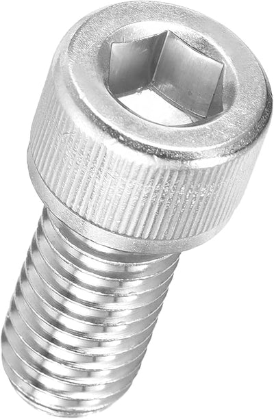 1/2-13 x 1 UNC 304 acero inox Allen Socket Drive plateado