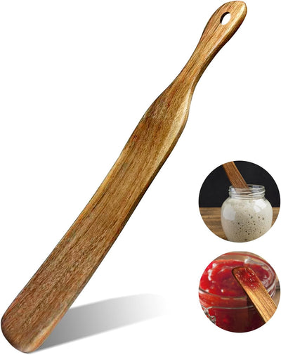 Espátula masa madre 11pulg madera acacia antiarañazos