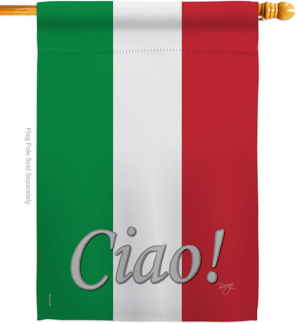 Bandera vertical decorativa 28x40pulg multicolor