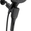 Cabezal ducha lluvia cuadrado 7pulg dial Infiniti negro mate