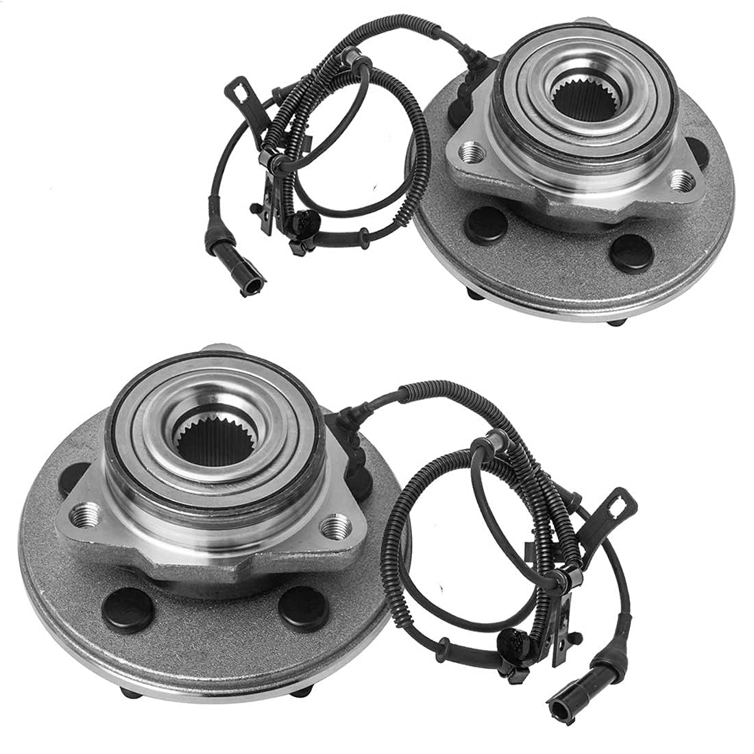 2 Unid. Cubo Rueda Delantera Kit Rodamientos Ford Explorer