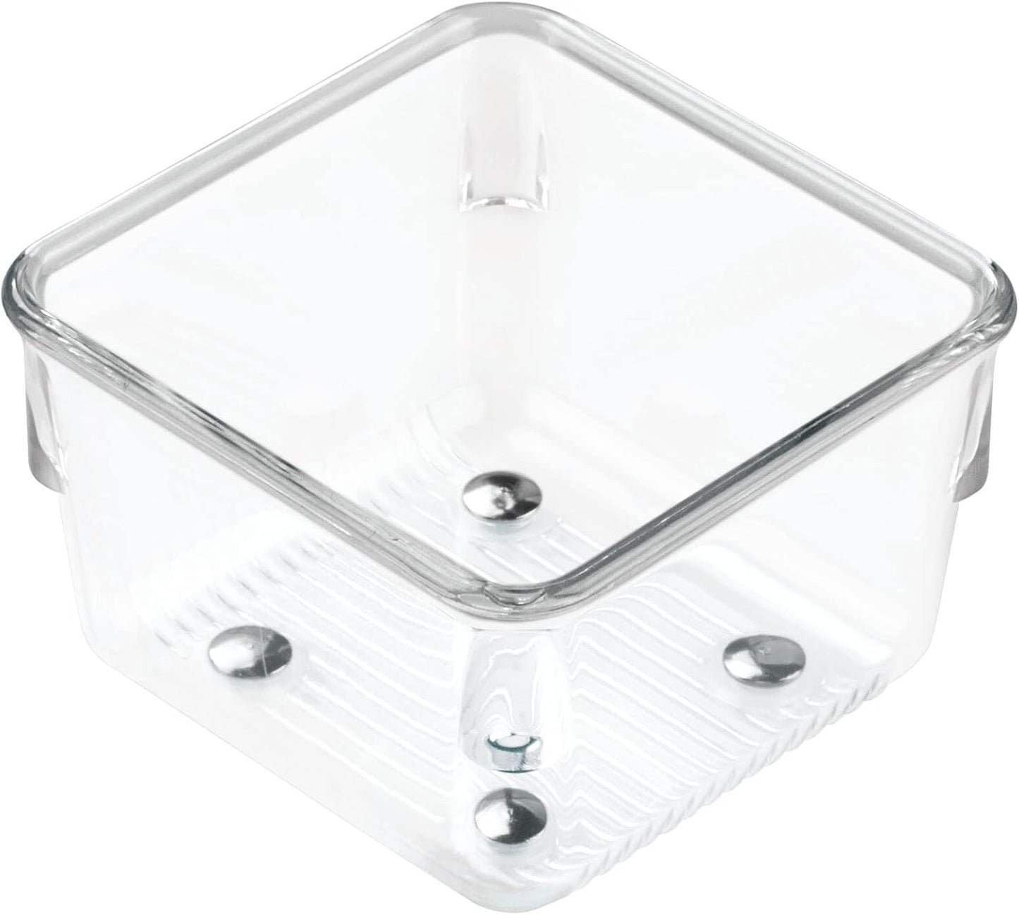 Organiz. utensilios cajón cocina plástico transparente