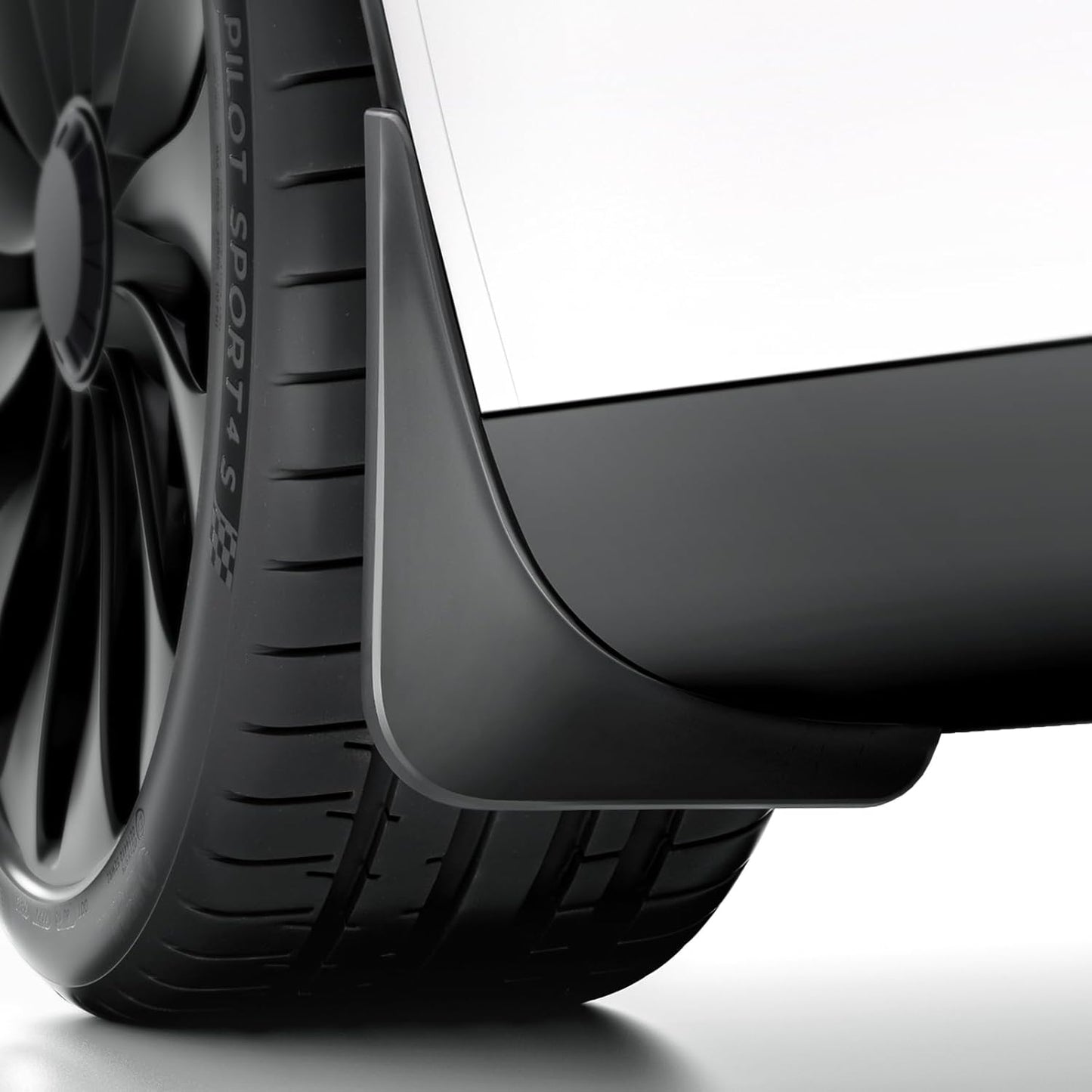 Set 4 Guardabarros Tesla Model X 22-25 Negro