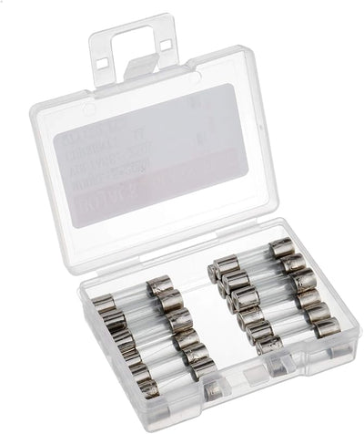 Fusibles vidrio soplado rápido 4A 250V 0.2x0.78pulg (20 pzas)