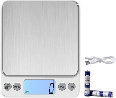 Báscula cocina digital 22lbs gramos oz pantalla LCD alta precision