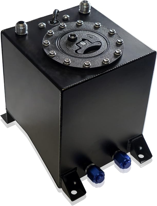 Tanque universal 10L aluminio pulido negro