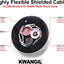 Cable blindado 22awg flexible para motor paso a paso