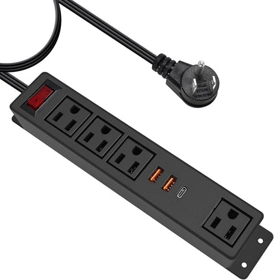 Toma corriente múltiple USB-C 20W 4 tomas 3 puertos hogar