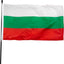 Bandera Bulgaria 3x5ft poliéster resistente ojales latón