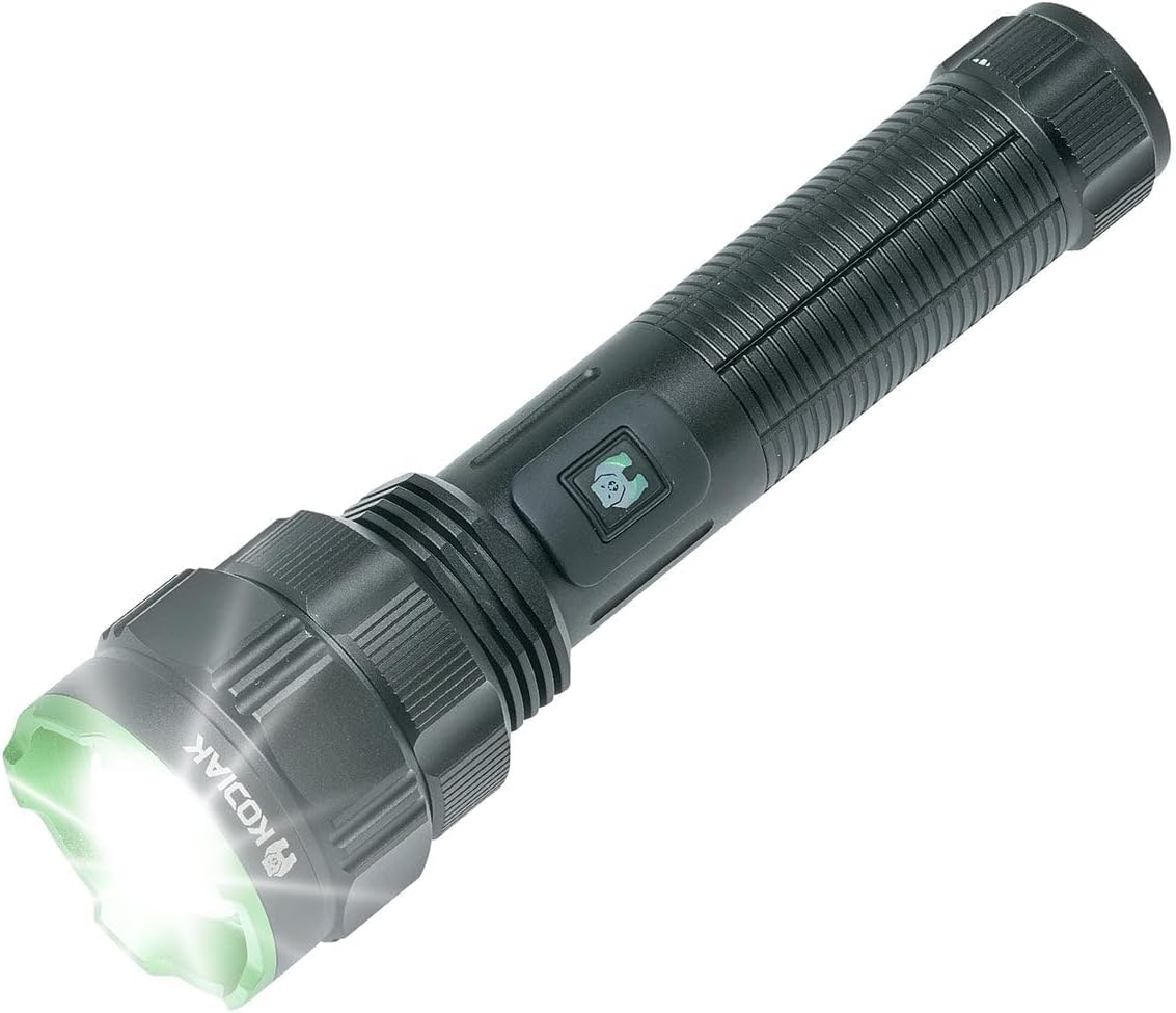 Linterna táctica LED 1 milla aluminio bloqueo seguridad