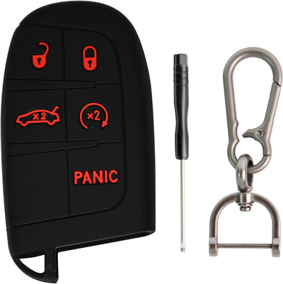 Funda silicona llavero 5 botones Dodge Charger