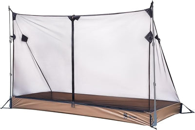 Tienda campaña malla individual suelo impermeable 3000