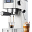 Cafetera Barista 20 Barras Espumador Vapor Acero Inox