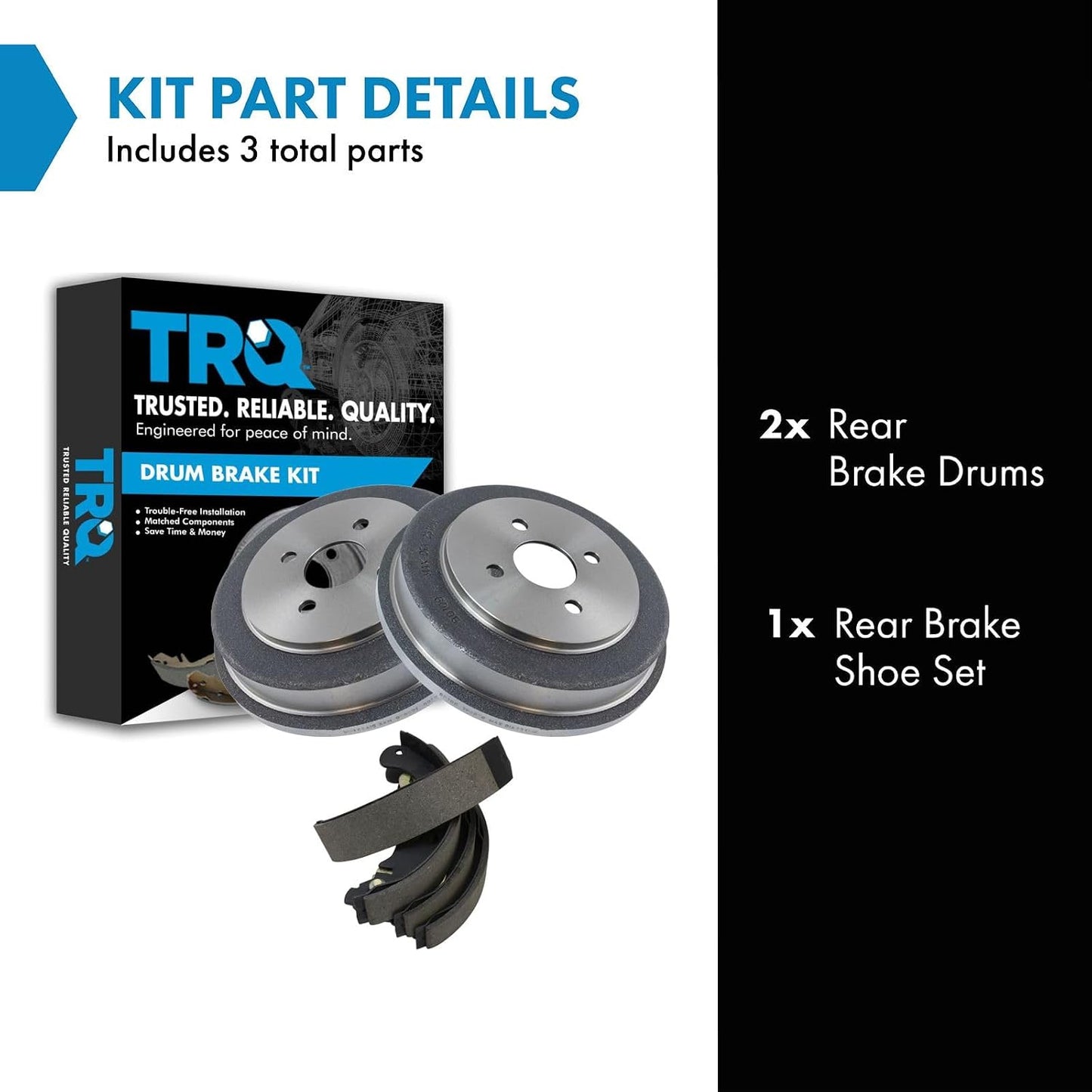Kit tambor freno y zapata trasera comp Chevy Cobalt