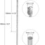 Brocas HSS extralargas 0.157pulg para metal endurecido