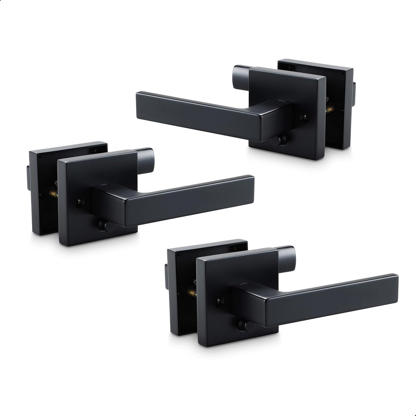 Manijas puerta interiores set 3 dormitorio