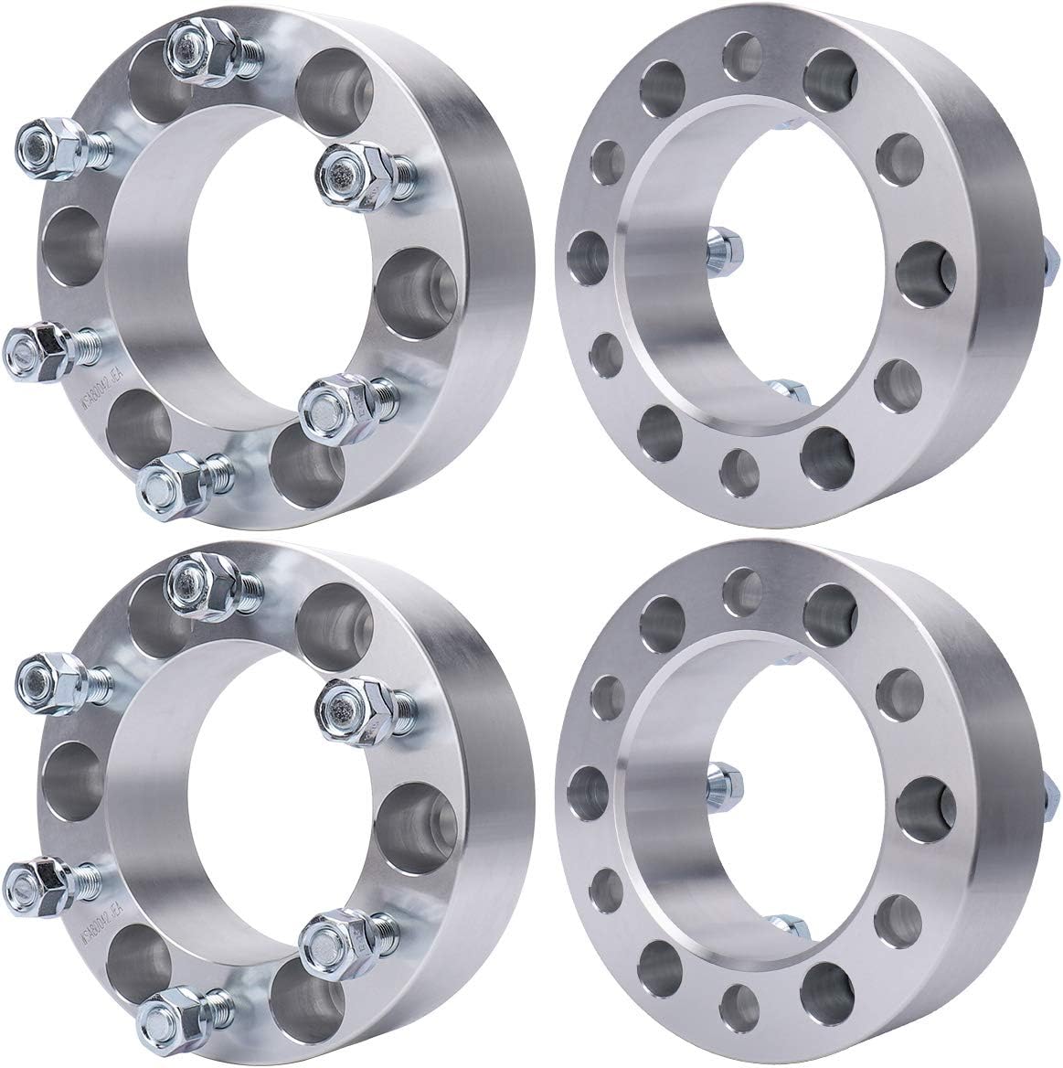 Espaciadores rueda 2" 4 Pzas 6 lengüetas Toyota Ford Mazda