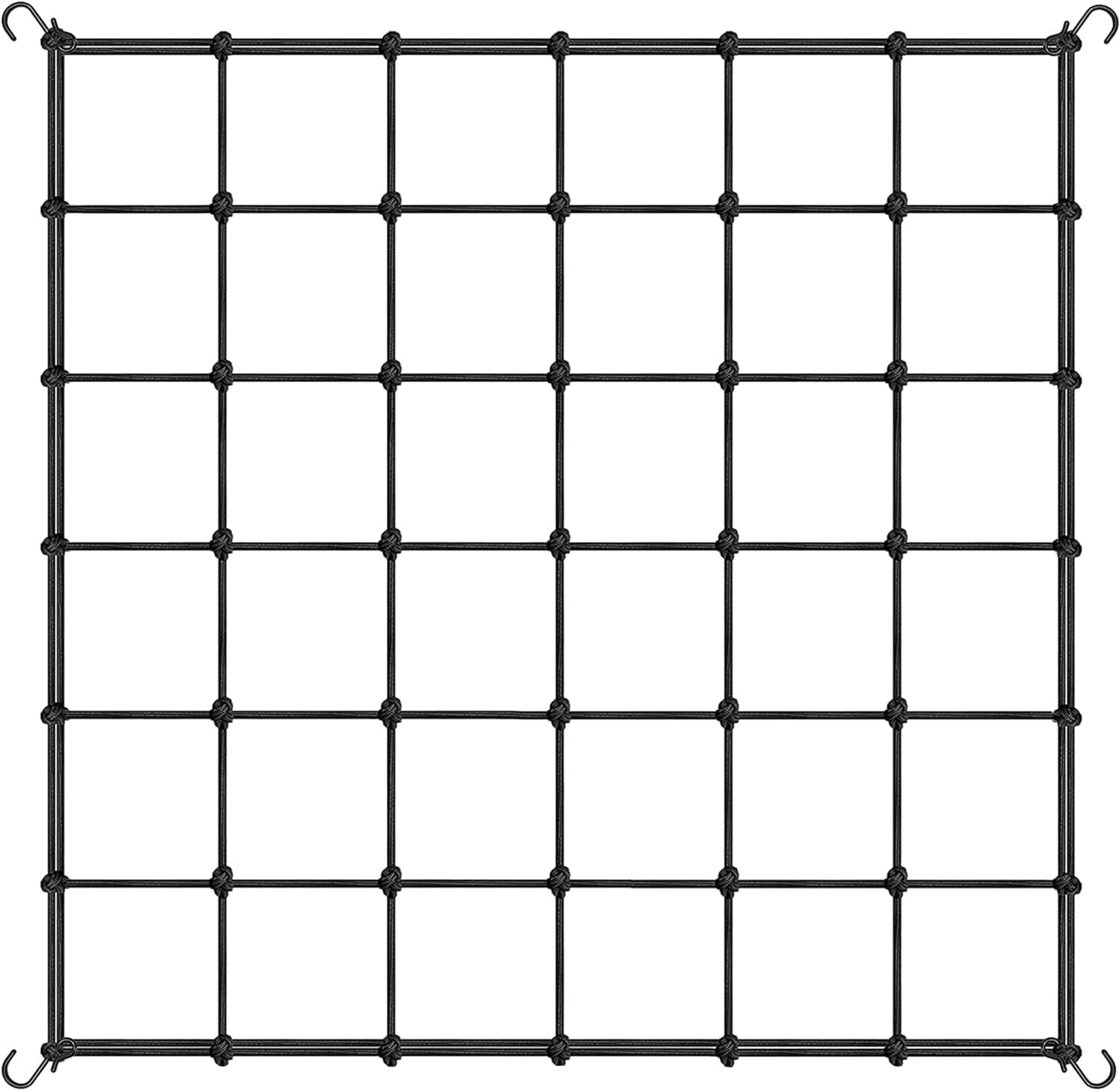 Red elástica enrejada 4x4ft soporte hidropónico resistente