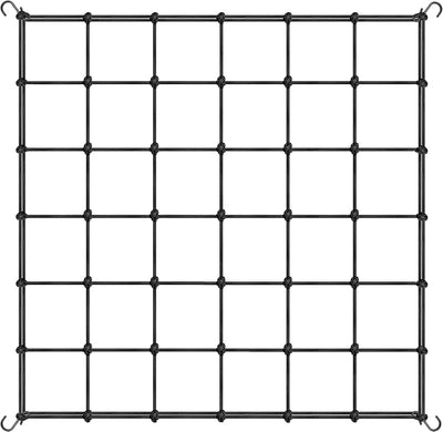 Red elástica enrejada 4x4ft soporte hidropónico resistente