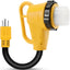 Adaptador RV 50A a 110V con conector bloqueo ETL