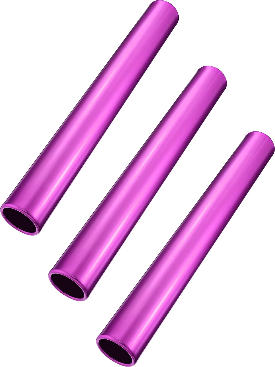 Baton de relevo aluminio 3 Pzas para carreras campo