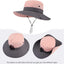 Sombrero safari mujer ala ancha UV plegable playa verano