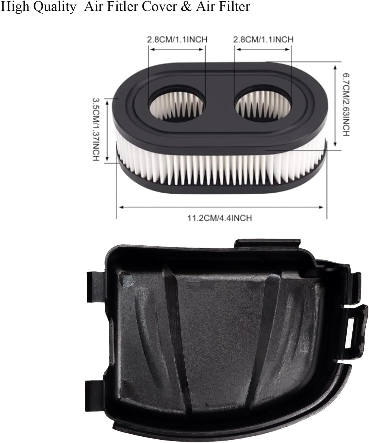 Kit cubierta y filtro aire comp Toro 21465 recycler 22pulg