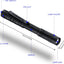 50 Linternas LED 5pulg con clip AAA batería mini bolígrafo