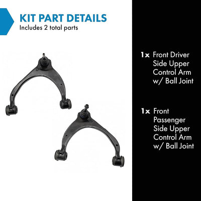 Set 2 rótulas control lateral Chevy Silverado 1500 16-20