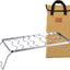 Soporte plegable ollas acero inox 304 ajustable 17.7"