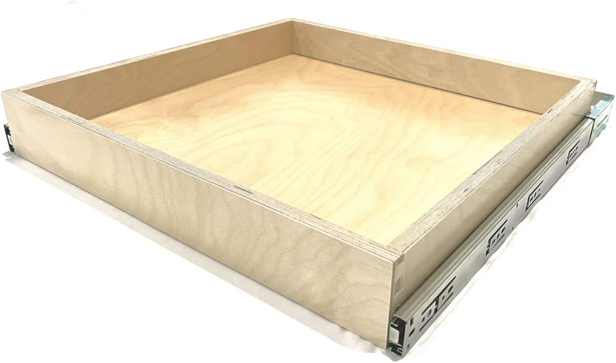 Cajones extraíbles madera abedul báltico para despensa