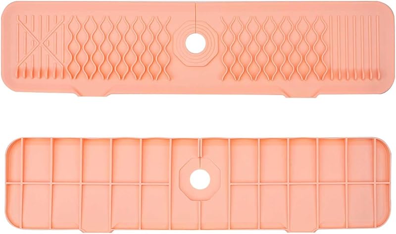 Tapete grifo 24pulg protector salpicaduras cocina silicona