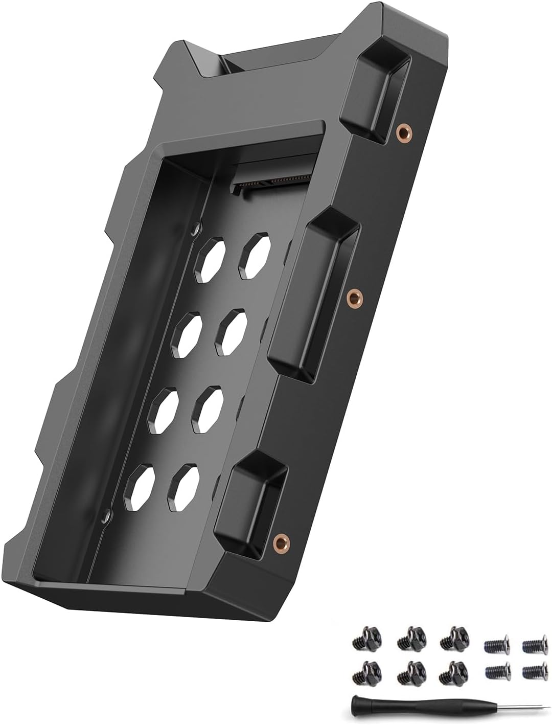Adaptador disco duro 2.5 a 3.5 SATA III con rejillas 1 paquete