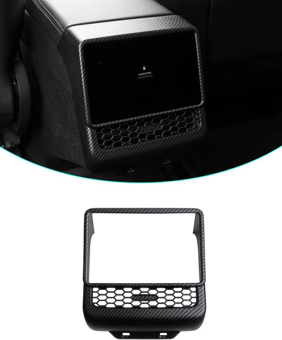 Cubierta ventilación fibra carbono Tesla Model Y