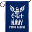 Bandera jardín USN Seabee oficial doble cara